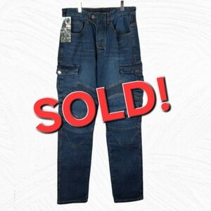 Men's Motorcycle Motorbike Riding Jeans Size  XS Asian Sz Please See Des…